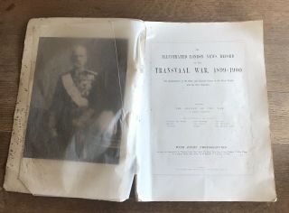 The Illustrated London News Record Of The Transvaal War,  1899 - 1900
