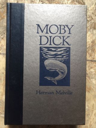 Moby Dick By Herman Melville 1989 Readers Digest Edition Hc (with Insert)