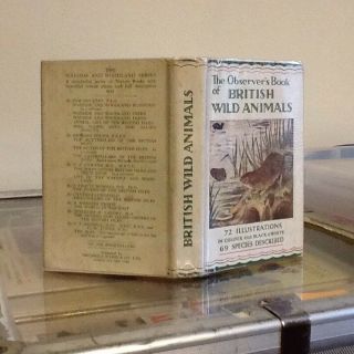 Observers Book Of British Wild Animals 1944