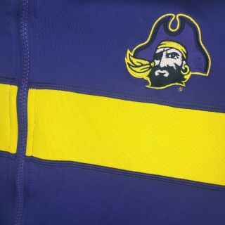 ECU east carolina university pirates football nike Dri - Fit jacket large L 3