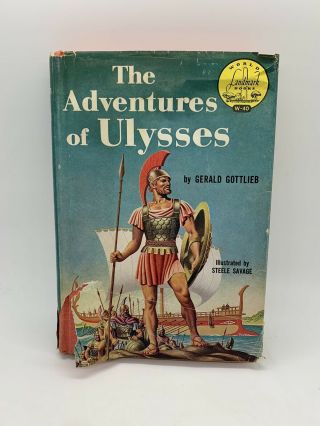 Adventures Of Ulysses Gerald Gottlieb 1959 Hc Dj Book 1st Bce Young Adult War