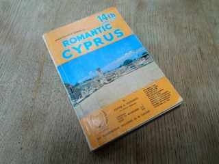 1972 Romantic Cyprus 14th Edition,  Maps Etc,  Illustrated T8