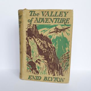 The Valley Of Adventure By Enid Blyton Rare Vintage Book First Edition 1947 40 
