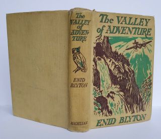 The Valley Of Adventure by Enid Blyton Rare Vintage Book First edition 1947 40 ' s 3