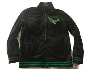 Mitchell Ness Philadelphia Eagles Throwback Track Jacket