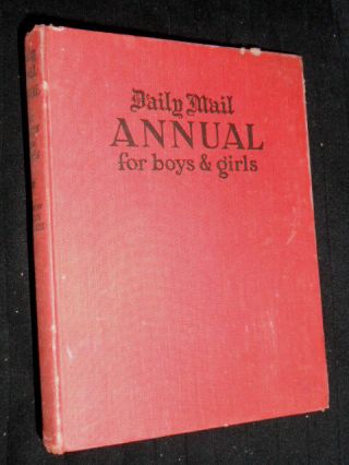 Daily Mail Annual For Boys & Girls 1946 - 1st Vintage Children 