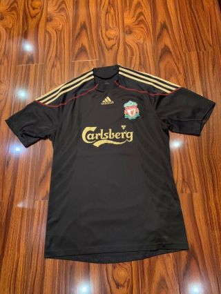 Liverpool Away Football Shirt 2009 - 2010 Size M Jersey Soccer