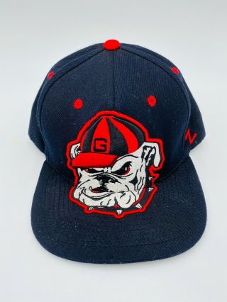 University Of Georgia Bulldog Hat With Great Print - Zephyr