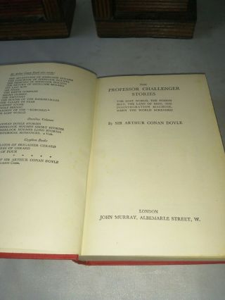 The Professor Challenger Stories.  By Sir Arthur Conan Doyle 1953.