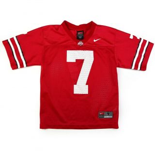 Nike Team Ohio State Buckeyes 7 Toddler Size 7 Mesh Osu Football Home Jersey