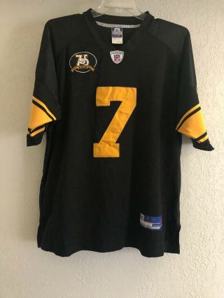 Pittsburgh Steelers Ben Roethlisberger 7 Nfl Game Jersey Men 