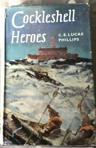 Cockleshell Heroes By C E Lucas Phillips 1956 Reprint Hardback Book (a13)