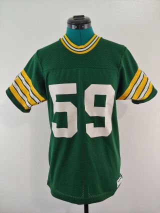 Vintage Sand - Knit Green Bay Packers 59 Jersey Size Small