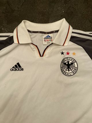 Adidas Germany World Cup 1998 Home Football Soccer Jersey Shirt Xl Vtg Trikot