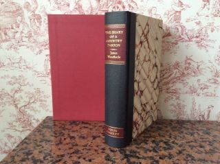 Folio Society The Diary Of A Country Parson James Woodforde 1992