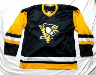 Vintage Ccm Pittsburgh Penguins Nhl Jersey Men 