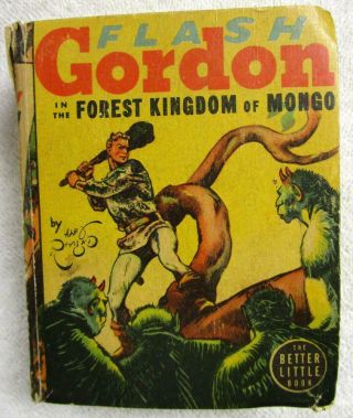 Flash Gordon In The Forest Kingdom Of Mongo Big Little Book