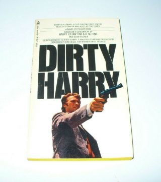Dirty Harry By Phillip Rock 1971 Paperback Collectible