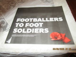 Footballers To Foot Soldiers.  Port Adelaide Football Club In World War One.