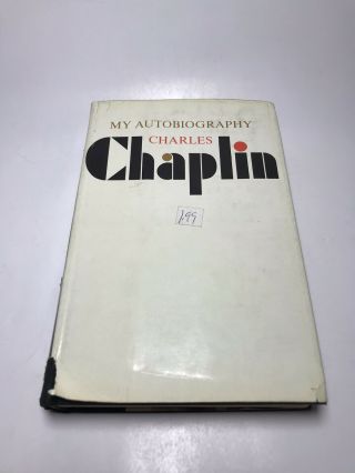 Charlies Chaplin Autobiography 1964 1st Printing Hardcover