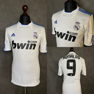 Real Madrid 2010/2011 Home Football Soccer Shirt Jersey Camiseta 9 Ronaldo
