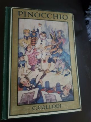 Pinocchio C Collodi 1920 1st Edition