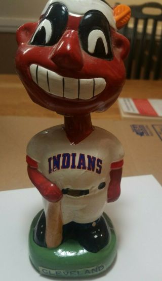 Chief Wahoo Bobblehead Cleveland Indians Mascot