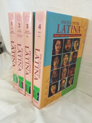 Encyclopedia Latina History,  Culture,  And Society In The United States 4 Volumes
