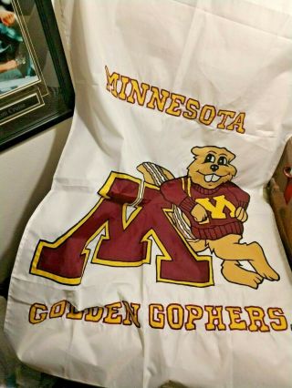Minnesota Golden Gophers 2 - Sided House Flag (made In Usa) Vintage