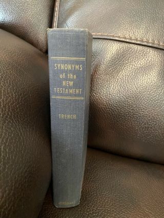 Synonyms Of The Testament (1948) Richard Chenevix Trench,  Greek,  Bible,  Hc