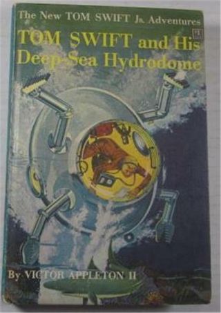Tom Swift Jr 11 And His Deep Sea Hydrodome G&d Blue Spine Victor Appleton Ii
