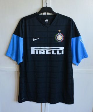 Inter Milan Internazionale Training Football Shirt Jersey Maglia Nike Size (2xl)