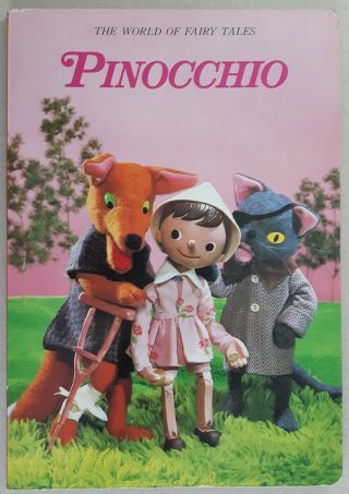 Pinocchio.  The World Of Fairy Tales 17 Puppet Rose Art Studios