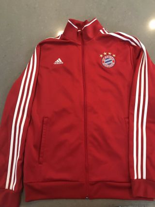 Adidas Men’s Fc Bayern Munich Track Jacket - Size Large