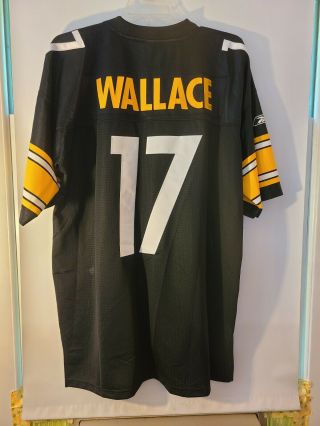 Steelers Mens Jersey - Mike Wallace 17 Size 2xl - Not Authentic