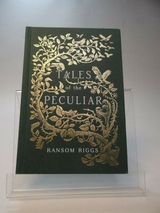 Ransom Riggs : Tales Of The Peculiar (Miss Peregrine) Signed Dated ...