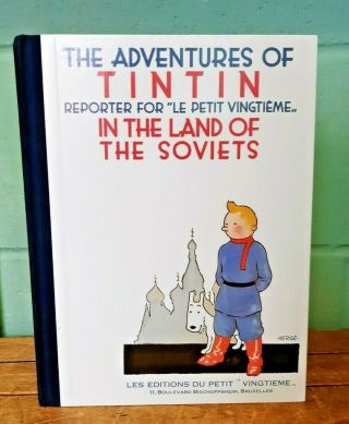 1989 The Adventures Of Tintin In The Land Of The Soviets B1