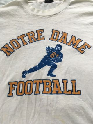 Vintage 1987 Notre Dame Irish Football Heisman Winners Shirt Xl Usa