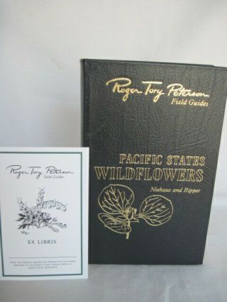 Pacific States Wildflowers Roger Tory Peterson Field Guide Easton Leather Ed.