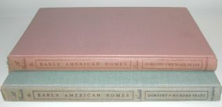 Guide To Early American Homes South & North Book Set Dorothy & Richard Pratt