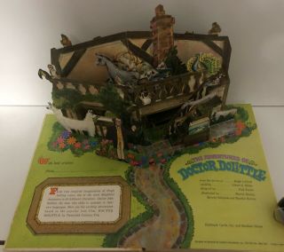 The Adventures of Doctor Dolittle Pop Up Book Hallmark and Random House 2