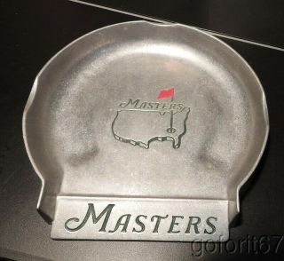 Masters Golf Tournament Pewter Putting Cup Or Cigar Ash Tray,  Heavy,  6.  5 " Wide