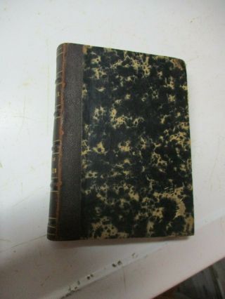 1844 Antique Rare Book The Poems And Ballads Of Schiller Translated By Lytton