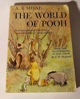 1957 1st The World Of Pooh By A A Milne Illus.  By E H Shepard Winnie The Pooh