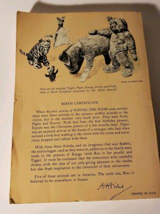 1957 1st THE WORLD OF POOH by A A Milne Illus.  by E H Shepard WINNIE THE POOH 2