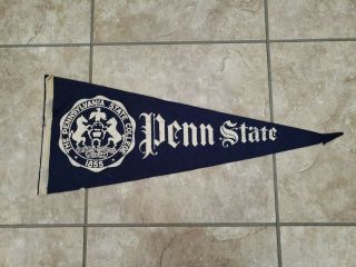 Penn State Nittany Lions Felt Pennant Vintage The Pennsylvania State College