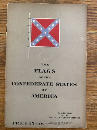 Flags Of The Confederate States States Of America 1907