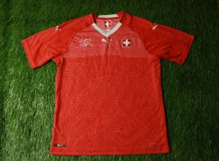 Switzerland National Team 2018/2020 Football Shirt Jersey Home Puma