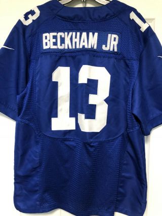 Odell Beckham Jr.  York Giants Authentic Nike Game On Field Men’s Xl Jersey