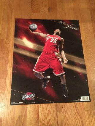 Collectible Lebron James Cleveland Cavaliers Nba Basketball Poster,  2005